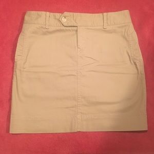 🛍Dockers khaki skirt - 8 Petite